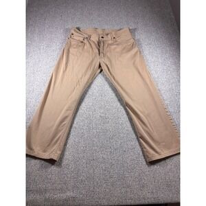 Polo Ralph Lauren VTG 90's 650 Straight Fit Chino Pants Khaki Tan Men's 36x30